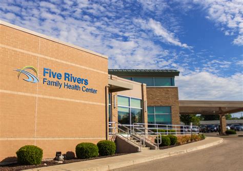 Five rivers health center - Five Rivers Health Centers is a Medicare Certified Federally Qualified Health Center (FQHC) located in Dayton, OH, with service to the surrounding community. Five Rivers Health Centers is certified by the Centers for Medicare & Medicaid Services (CMS). Five Rivers Health Centers can be contacted at (937) 813-4732 or submit a request for more ...